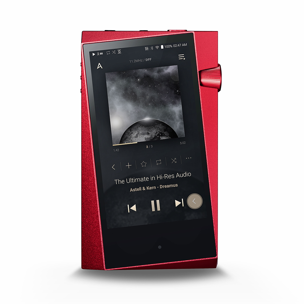 Astell&Kern SR25 norma carmine red アクセ付