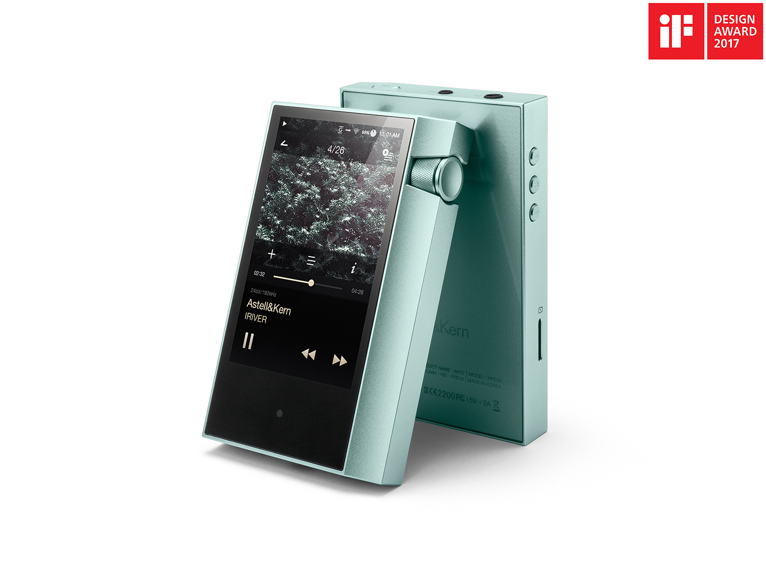 AK300,AK70が「iF product design award 2017（独）」を受賞｜Astell&Kern